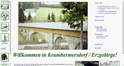 Desktop Screenshot of krumhermersdorf.de