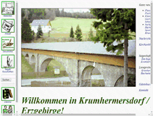 Tablet Screenshot of krumhermersdorf.de